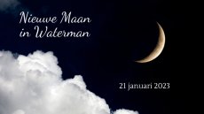 Nieuwe maan in Waterman - 21 januari 2023